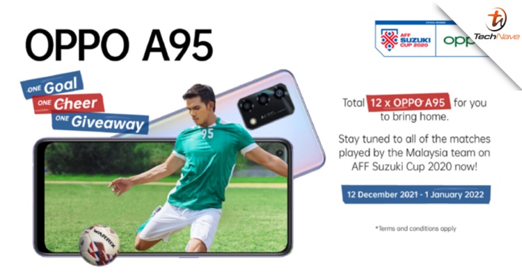 Stand a chance to win an OPPO A95 phone by just tweeting your best cheer in a giveaway contest