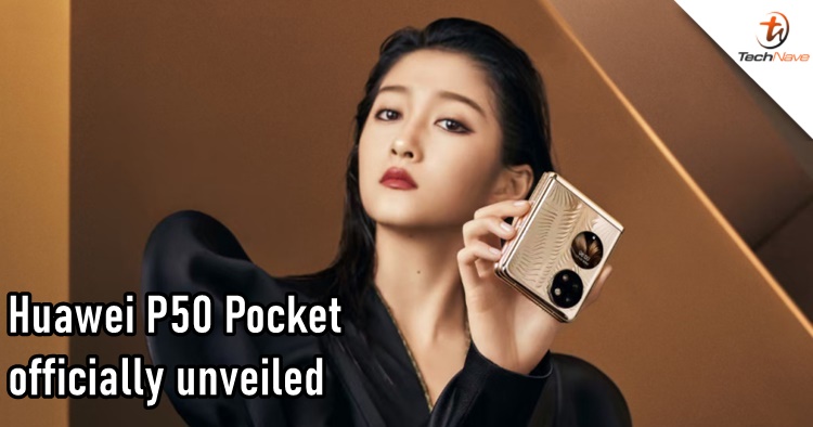 Huawei P50 Pocket officially revealed with a quad rear cam module & an exterior viewfinder