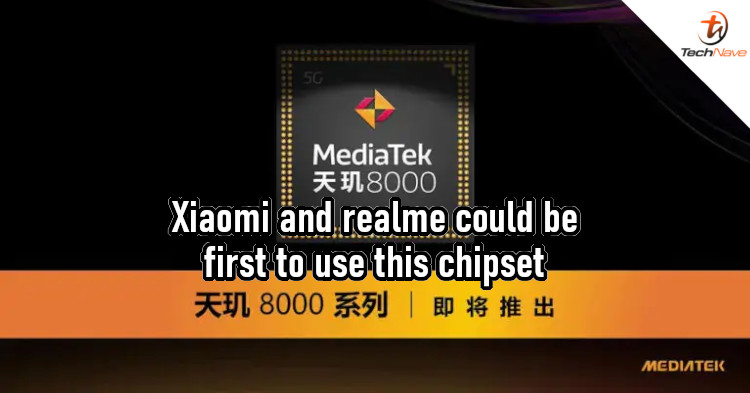 Redmi K50 series and realme GT Neo 3 series will both feature Dimensity 8000 chipset
