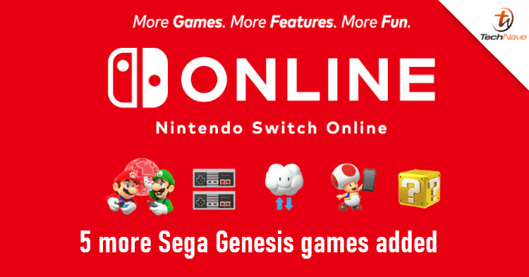 Nintendo adds five more Sega Genesis games to Expansion Pack