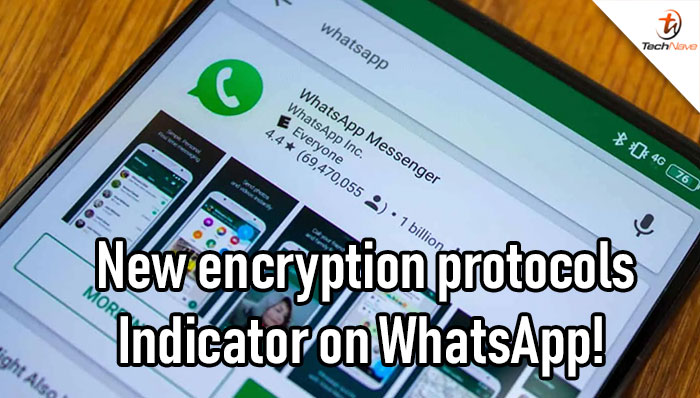 New encryption protocol indicator added onto your Status and Calls section!