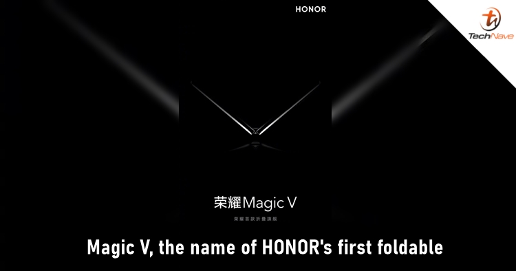 HONOR Magic V is the name of the company's first foldable smartphone