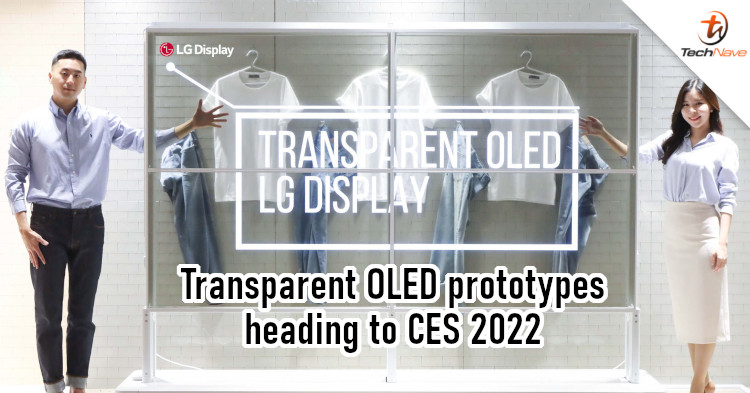 LG will showcase displays with 40% transparency at CES 2022