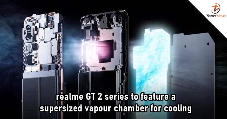 realme GT 2's latest teaser shows off a supersized vapour champer for its cooling system