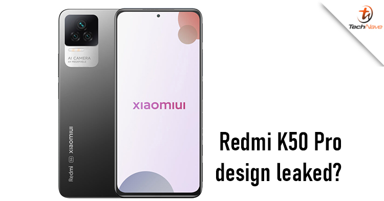 Redmi K50 Pro render image and tech specs leaks