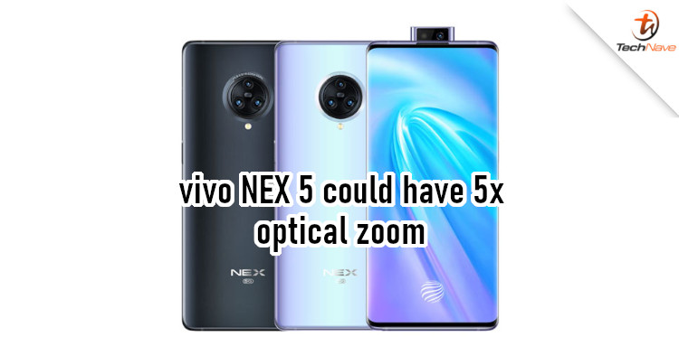 vivo NEX 5 specs leaked, could have 5x optical zoom and 50W wireless charging