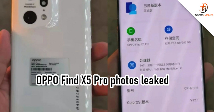 OPPO Find X5 Pro in white colour spotted, confirms basic specs