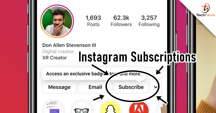 Instagram Subscriptions begins as testing phase, may be expanded to more creators in the future
