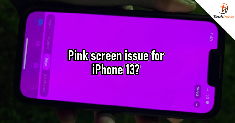 iPhone 13 users continue to report of pink screen issue