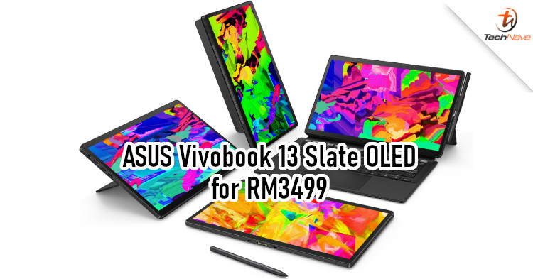ASUS Vivobook 13 Slate OLED Malaysia release: 13.3-inch OLED PANTONE touchscreen, quad stereo speakers, ASUS Pen 2.0 and more for RM3499