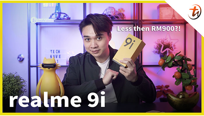 realme 9i sports a 50MP triple rear camera setup with less than RM900! | Unboxing & Hands-On!