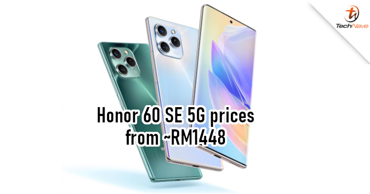 Honor 60 SE 5G details officially confirmed, prices from ~RM1448