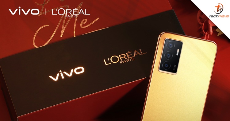 vivo Malaysia collaborated with L’Oréal Paris on a new V23e 5G Mirage Gold model