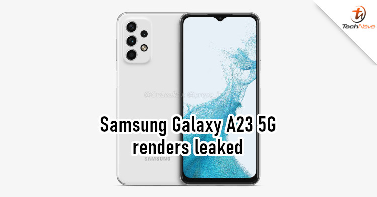 Samsung Galaxy A23 5G renders show redesigned rear camera module