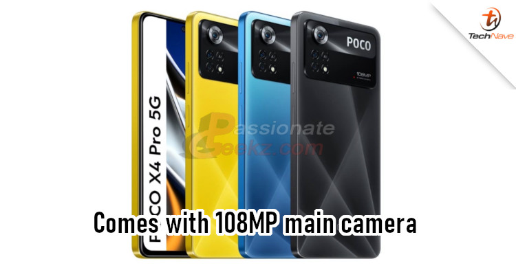 POCO X4 Pro 5G renders spotted online, reveals 108MP main camera