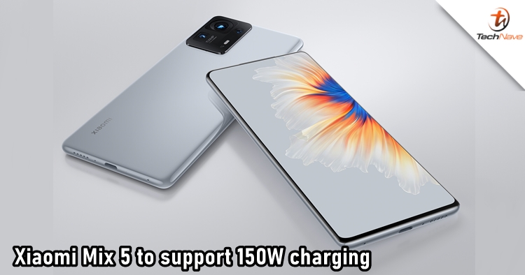 Tipster hints that the Xiaomi Mix 5 will arrive with 150W fast charging technology