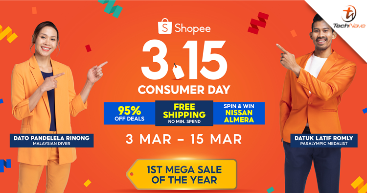 Shopee Malaysia kicks off first mega sale of the year with up to 95% off deals and more