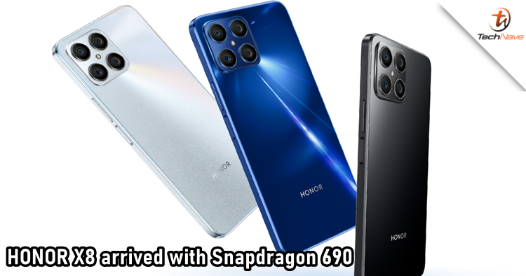 HONOR X8 release: SD 690, 90Hz display, 4,000mAh battery, and a 64MP camera