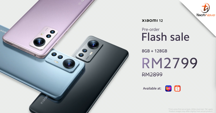 Xiaomi 12 series Malaysia pre-order: 3 years of Android upgrades, special flash sale from RM2799