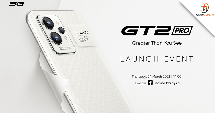 The realme GT 2 Pro is launching in Malaysia on 24 March 2022