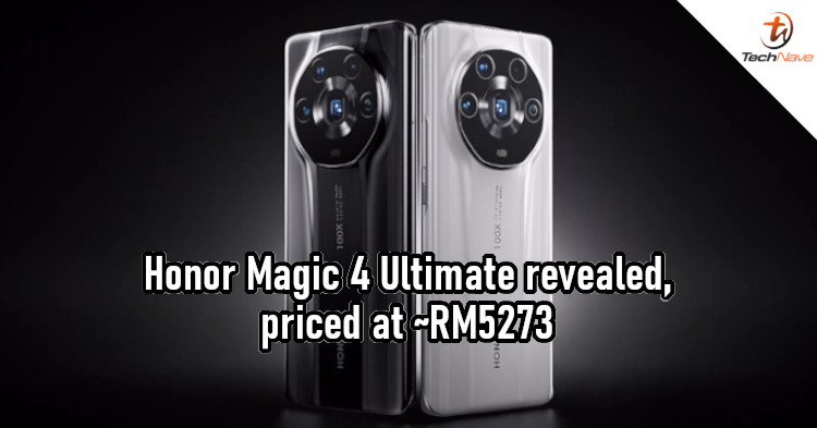 Honor Magic 4 Ultimate release: Snapdragon 8 Gen 1 chipset, 64MP telephoto camera, 100W fast charging, and more for ~RM5273