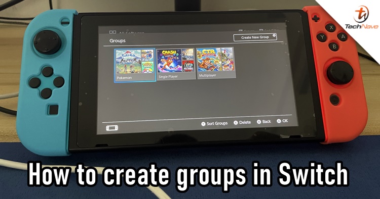 The Nintendo Switch now has a new update that allows you to create a group for your games