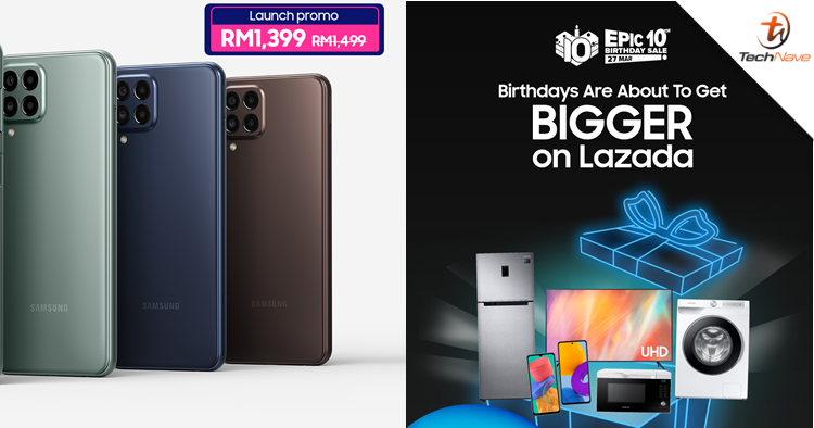 Samsung is launching the Galaxy M33 5G & other promo sales on Lazada's 10th Birthday Celebration