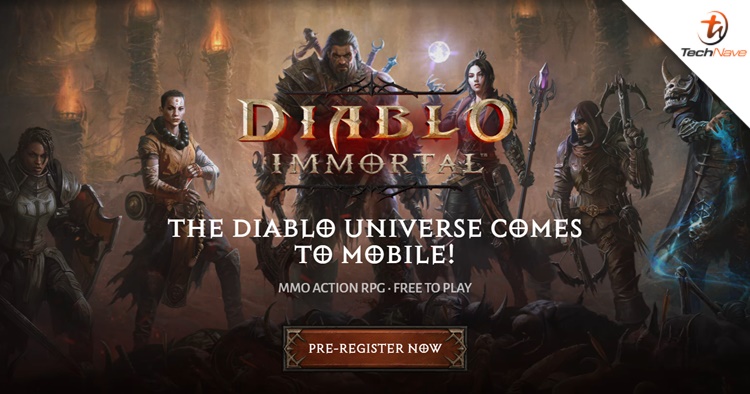 Diablo Immortal pre-registration is rolling out on iOS now with a cool cosmetic skin set