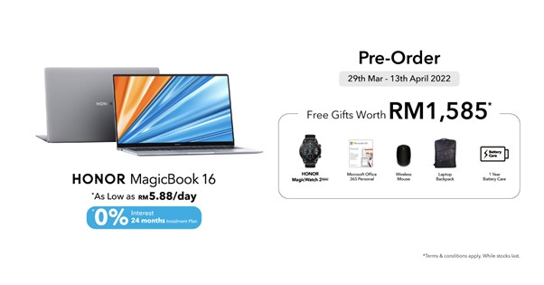 HONOR MagicBook 16 Pre Order.jpg