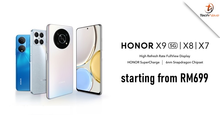 HONOR X9 5G, X8 & X7 Malaysia release: pre-order for gifts worth up to RM516