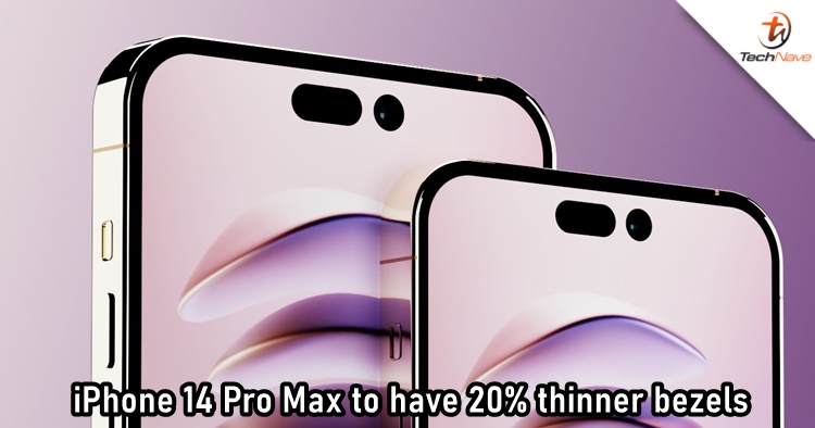 Apple iPhone 14 Pro Max's renders arrived with 20% thinner bezels