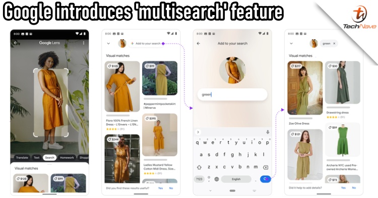 Google now lets you search using text and images simultaneously with new ‘multisearch’ feature