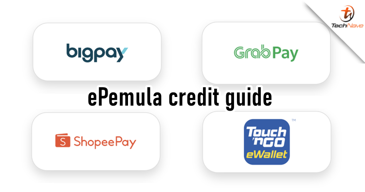 Here's what you can do with ePemula credits (and vouchers) on BigPay, GrabPay, ShopeePay and TnG eWallet