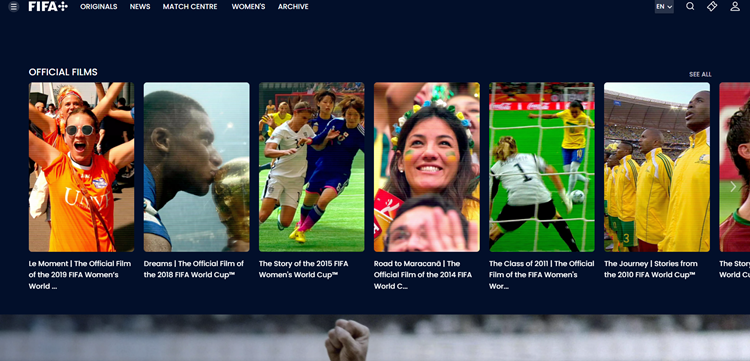 FIFA launches free FIFA+ streaming service – 40,000 live games per