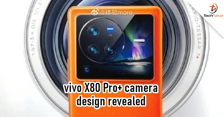 vivo X80 Pro+ leak reveals camera module design, could feature small secondary display