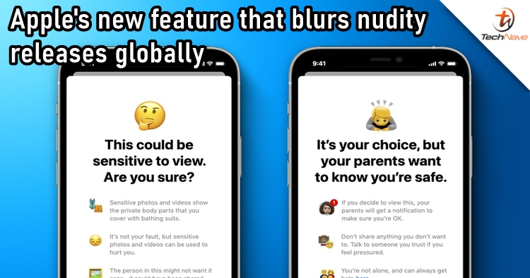 Apple globally rolls out the feature that helps blur images containing nudity in Messages