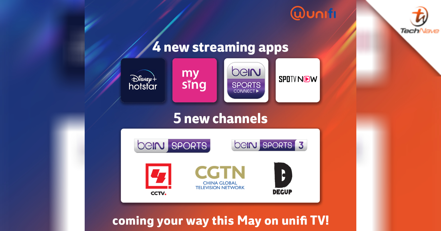 unifi TV to add 5 new channels and 4 new streaming apps, including Disney+ Hotstar in May