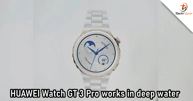 HUAWEI Watch GT 3 Pro arriving on 28 April can survive up to 30 meters depth in water