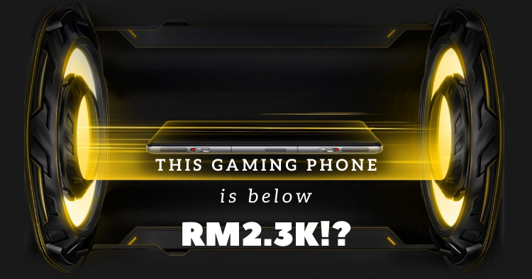 Can you believe this gaming phone has trigger buttons, SD8gen1 and more for less then RM2.3K?