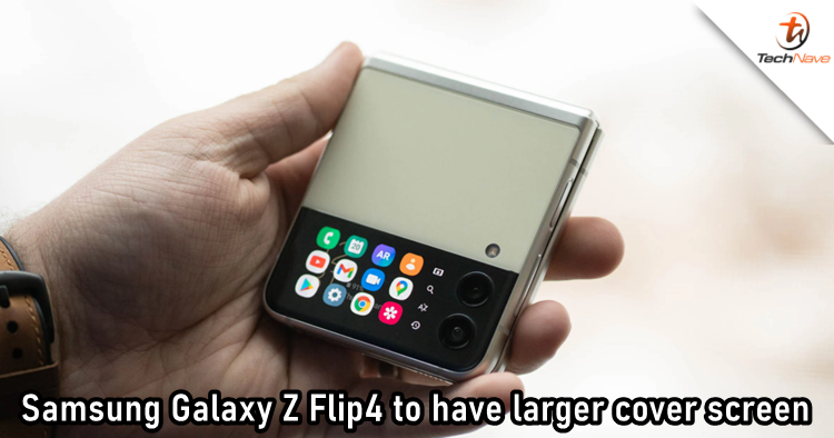 Samsung Galaxy Z Flip4 could have a larger cover screen