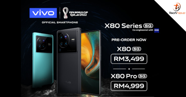 vivo X80 series Malaysia release: 50MP main camera, 80W fast charging, liquid cooling vapour chamber, and more from RM3499