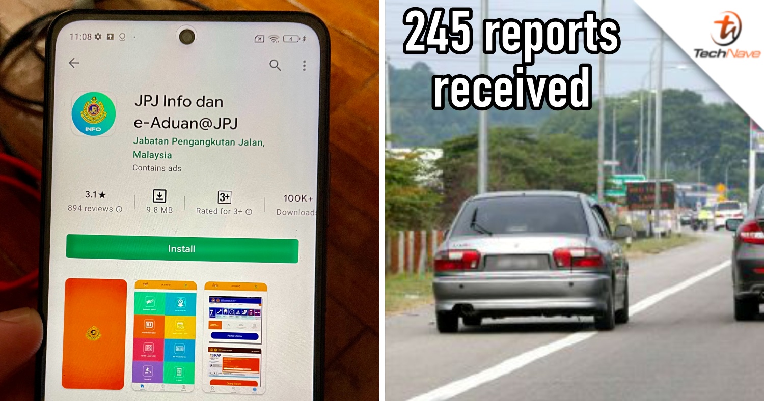 e-Aduan@JPJ app received 245 traffic offences complaints from the public during Aidilfitri