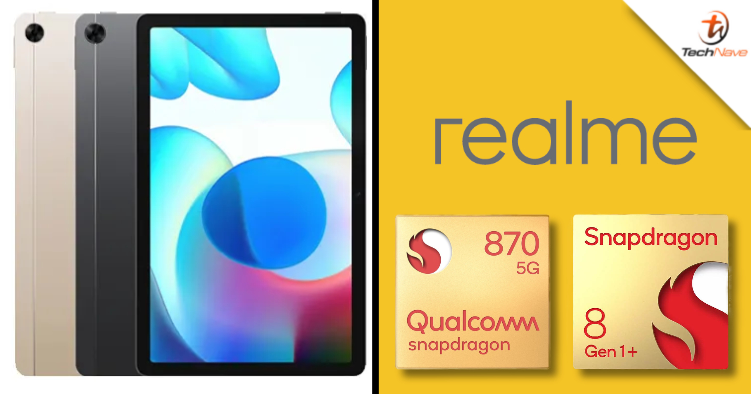 New leak suggests that realme Pad 5G will come in SD 870 and SD 8 Gen 1+ variants