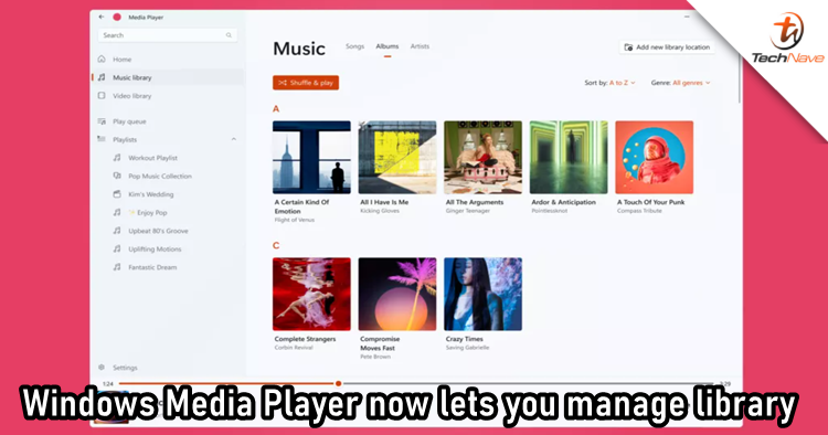 New Windows Media Player now allows users to manage music library