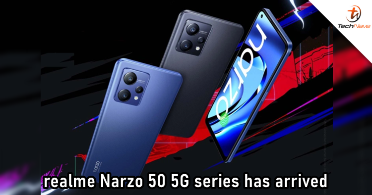 realme Narzo 50 5G series release: Dimensity chips, 90Hz display, and 33W fast charging, starts from ~RM905