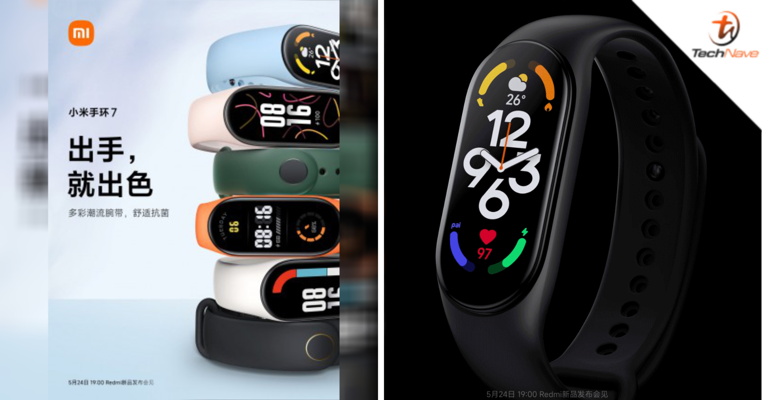 Xiaomi set to officially release the Mi Band 7 on 24 May 2022