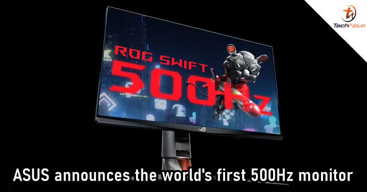 ASUS announces the world's first 500Hz gaming monitor with Nvidia