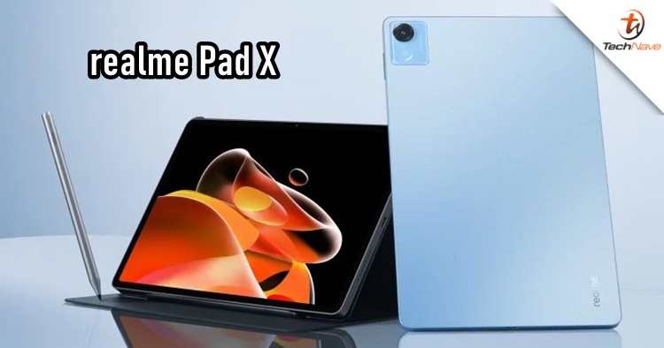 realme Pad X release: SD 695 chipset & 8340mAh battery, starting price from ~RM848