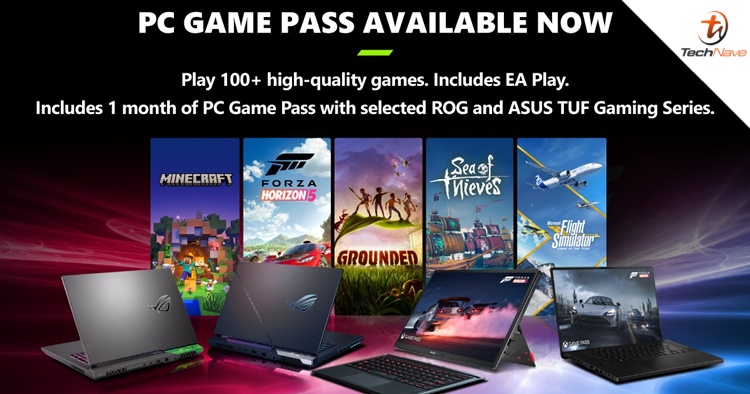 Selected ROG & TUF gaming series now offering 1 month free Xbox PC Game Pass