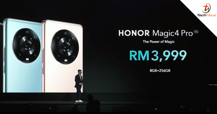 HONOR Magic 4 Pro Malaysia pre-order - 8GB + 256GB variant, priced at RM3999